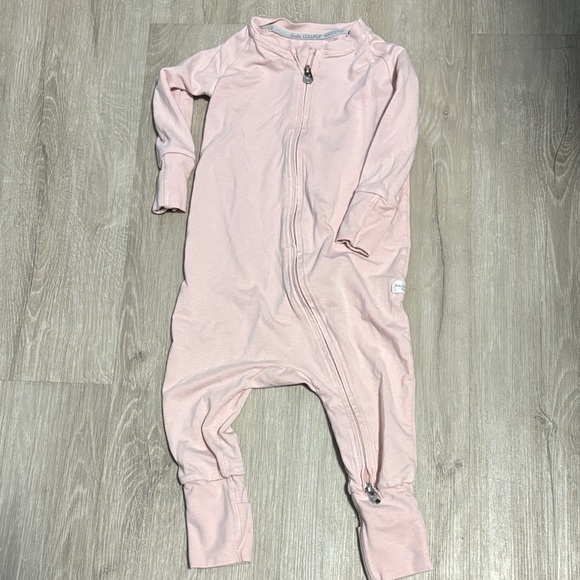 Loulou Lollipop Cozy Pink Kids Footie-play - Picture 1 of 3